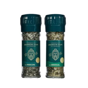 Salt Mill Starter Pack (16 mills) | Samphire & Wakame
