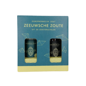 Luxe Cadeauverpakking Zoutmolen Puur en Zwarte Peper