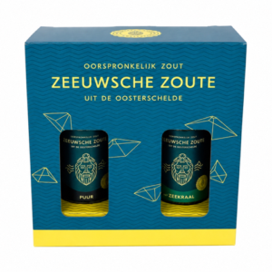 Luxe Cadeauverpakking Zoutmolen Puur en Zeekraal