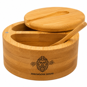 Voor horeca - Luxe Bamboe Zeeuwsche Zoute Peper- & Zoutbakje